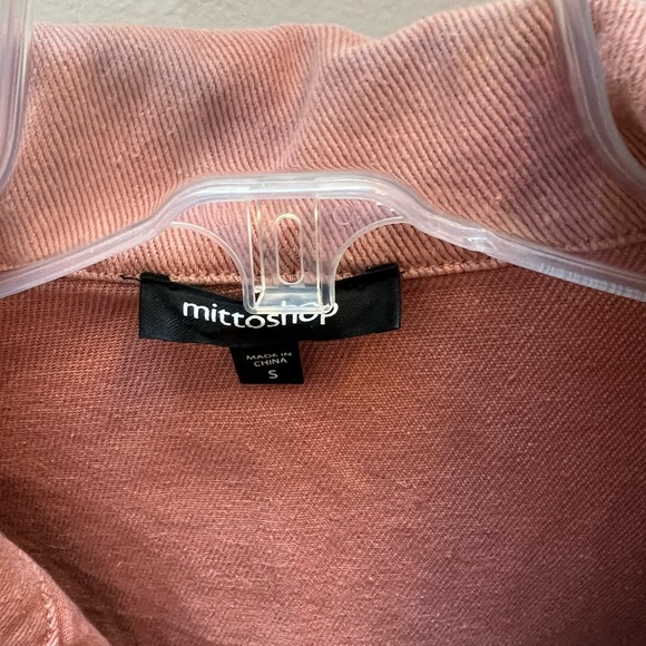 Women’s EUC blush pink fringe button up jacket. - Picture 3 of 8